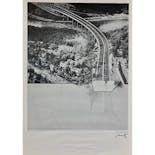 【Signed Poster】Christo & Jeanne-Claude：CLOSED HIGHWAY Project